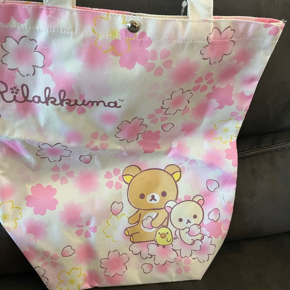 Rilakkuma Canvas tote NWT